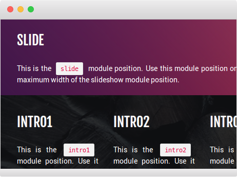 FavThemes use the module positions and variations